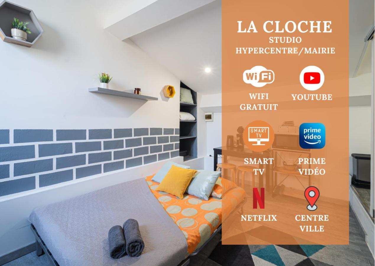 La Cloche Studio Hypercentre Mairie Libourne Exterior foto